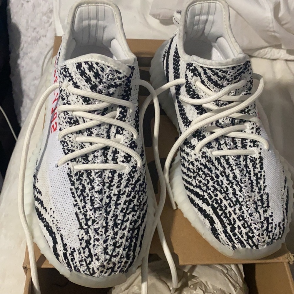 Authentic Yeezy Zebra 350